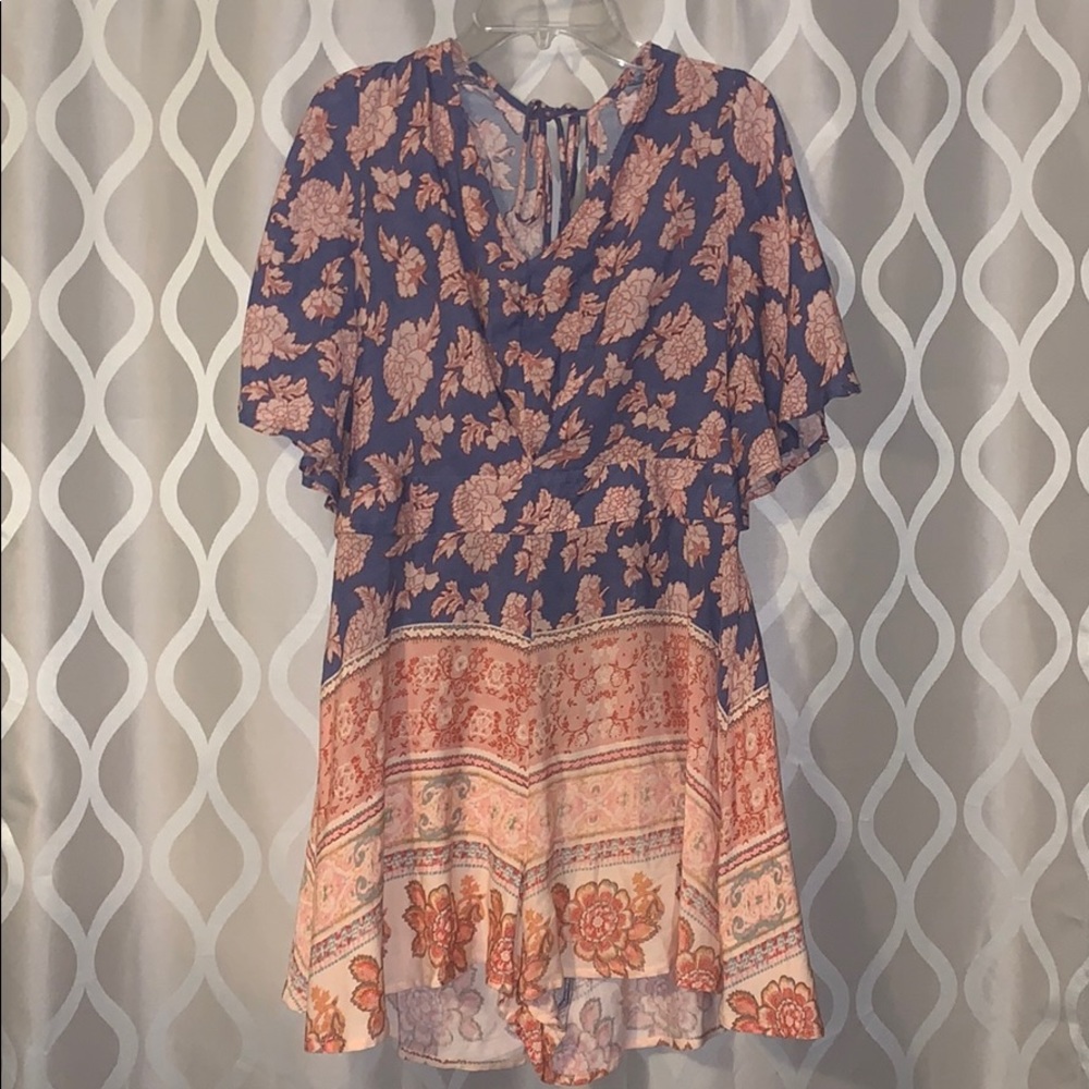 Printed Romper